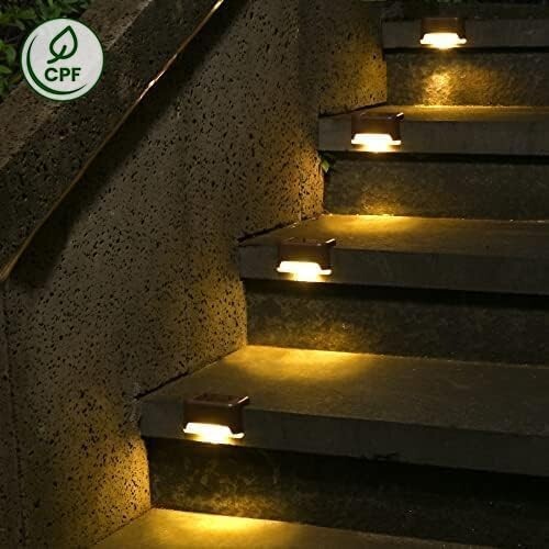 Energy-Efficient Waterproof Solar Lights – 20-Pack for Steps, Patios, & Yards