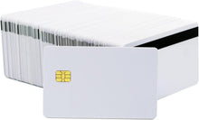 Load image into Gallery viewer, Durable 100-Packs PVC Card - Hico Magnetic Stripe with Printable Smart Cards