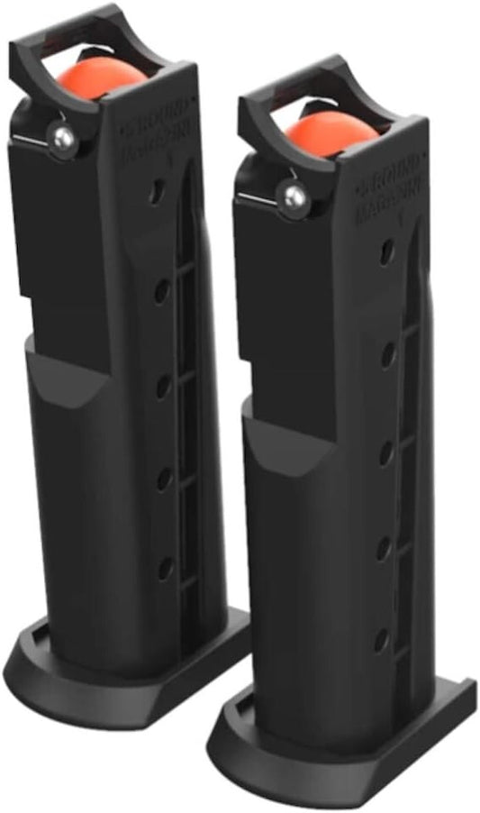 Lightweight 5-Round Spare Magazines – Compatible with Pistol Launchers (2-Pack)