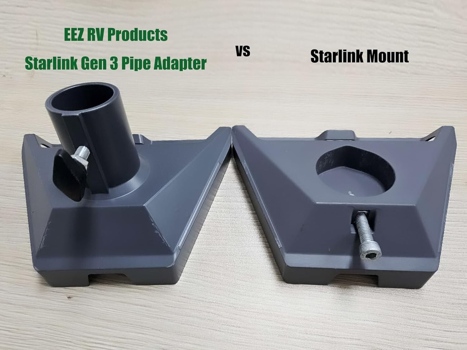 10FT Starlink Telescopic RV Antenna Pole with Quick-Install Mounting Bracket Kit