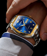 Load image into Gallery viewer, Stylish Men's Automatic Watch with Blue Finish, Date Function &amp; Sapphire Crystal
