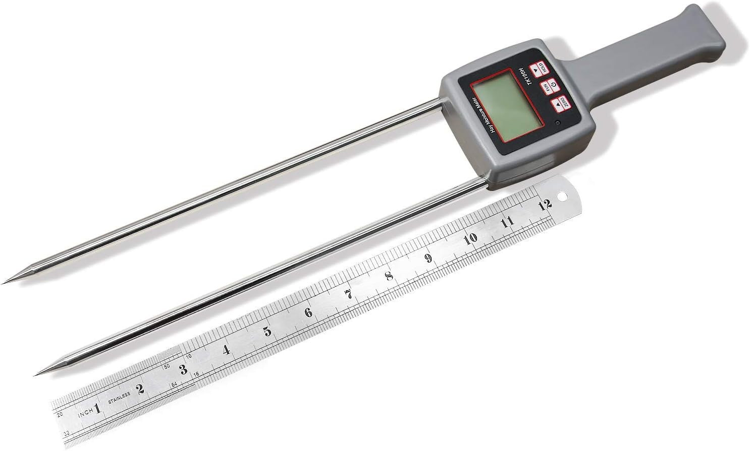 Digital Hay Moisture Gauge with Backlight – Accurate Readings for Varied Hays