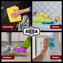 Load image into Gallery viewer, Durable Microfiber Cleaning Rags - 150PK Absorbent Towels for All Surfaces