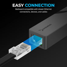 Load image into Gallery viewer, 5GbE USB-C Ethernet Adapter with Rugged Aluminum Body for Fast Connectivity