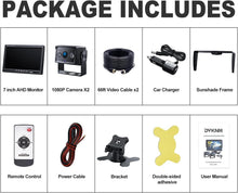 Load image into Gallery viewer, Reversing Camera System - 7" HD Monitor with Night Vision and Remote Control