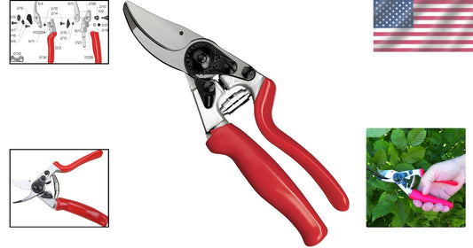 Lightweight Ergonomic Garden Scissors F 12 - Ideal for Detailed Pruning Tasks