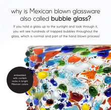 Load image into Gallery viewer, Unique 14 oz Multicolor Drinking Glasses - Eco-Friendly, Lead-Free &amp; Reusable