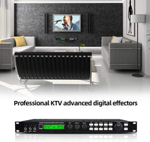 Load image into Gallery viewer, High-Quality Karaoke Audio Processor with 3 Microphone Channels and EQ Controls