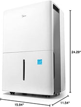Load image into Gallery viewer, Sleek 50 Pint Dehumidifier for 4,500 Sq. Ft. - Smart Control &amp; Quiet Performance