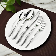 Load image into Gallery viewer, Modern 40-Piece Silverware Set for 8 - Perfect Gift for Weddings &amp; Housewarmings