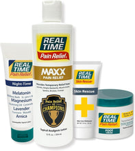 Load image into Gallery viewer, Family-Safe Natural Relief Bundle - 30% Off with MAXX, NIGHT-TIME &amp; SKIN RESCUE