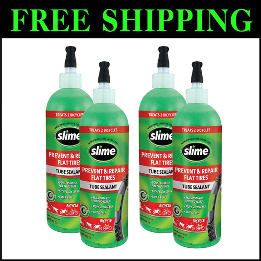 16oz Tube Sealant for Instant Flat Tire Repair - Non-Toxic & Eco-Friendly