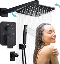 Load image into Gallery viewer, Durable Stainless Steel Shower Faucet Set with Pressure-Balanced Handheld Shower
