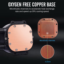 Load image into Gallery viewer, Whisper-Quiet 120mm ARGB AIO CPU Cooler for Intel &amp; AMD - Customizable Lighting