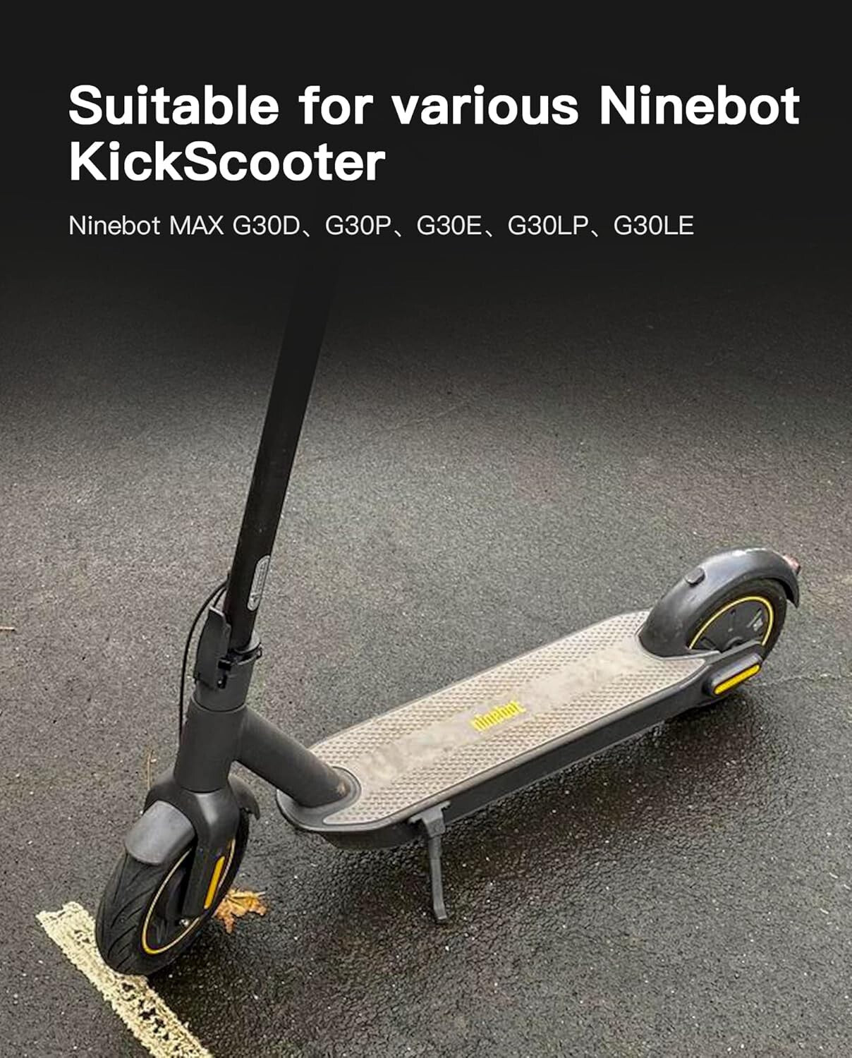 High-Performance 10x2.5 inch Honeycomb Solid Tires for Ninebot MAX & Hiboy S2