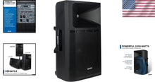 Load image into Gallery viewer, Active 2200W Bluetooth Speaker with Wall Mount Capability - for DJs &amp; Gatherings