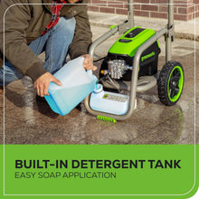 Load image into Gallery viewer, Pro Brushless 2300 PSI Pressure Washer - Foldable Handles &amp; Rugged Steel Frame