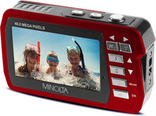 Load image into Gallery viewer, 48MP Waterproof Digital Camera with Dual LCD Screens - 2.7K Video Capture
