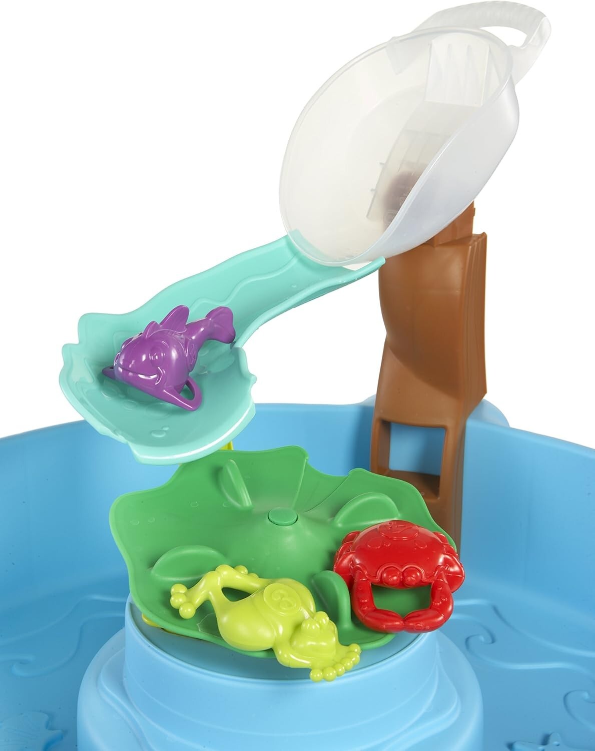 Interactive Fish 'n Splash Water Table with Fishbowl & 10 Play Accessories