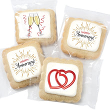 Load image into Gallery viewer, Irresistible 24 Count Anniversary Cookies - Individually Wrapped Party Favors