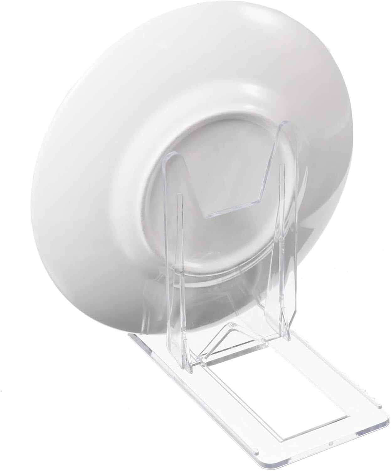 Durable Clear Acrylic Stands - 72 Pack Perfect for Photos, Plates & Artwork