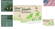 Load image into Gallery viewer, Leak-Proof Tampons with BPA-Free Applicator - 100% Natural Cotton, Regular Size