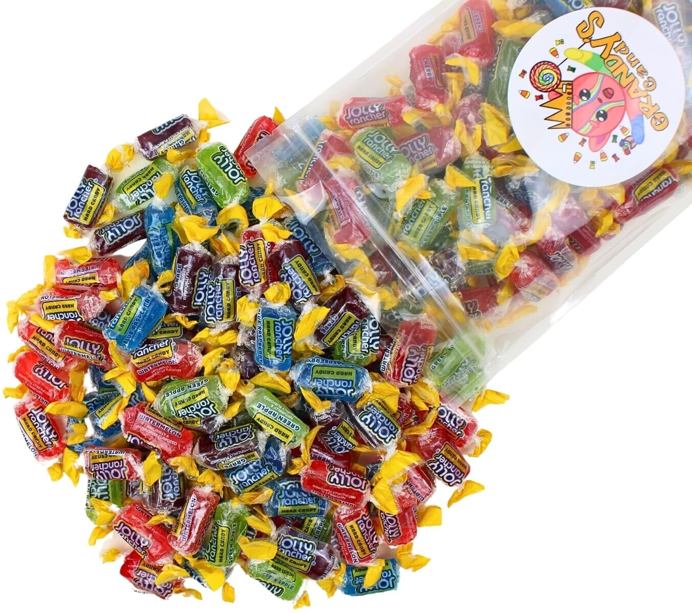 Ultimate 5-Pound Jolly Rancher Bulk Mix – Rock Candy for Holidays & Gatherings