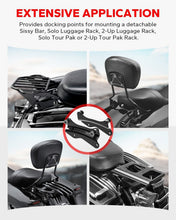 Load image into Gallery viewer, 4-Pcs Docking Hardware Cover Set for Harley Touring Models - Vivid Black Design