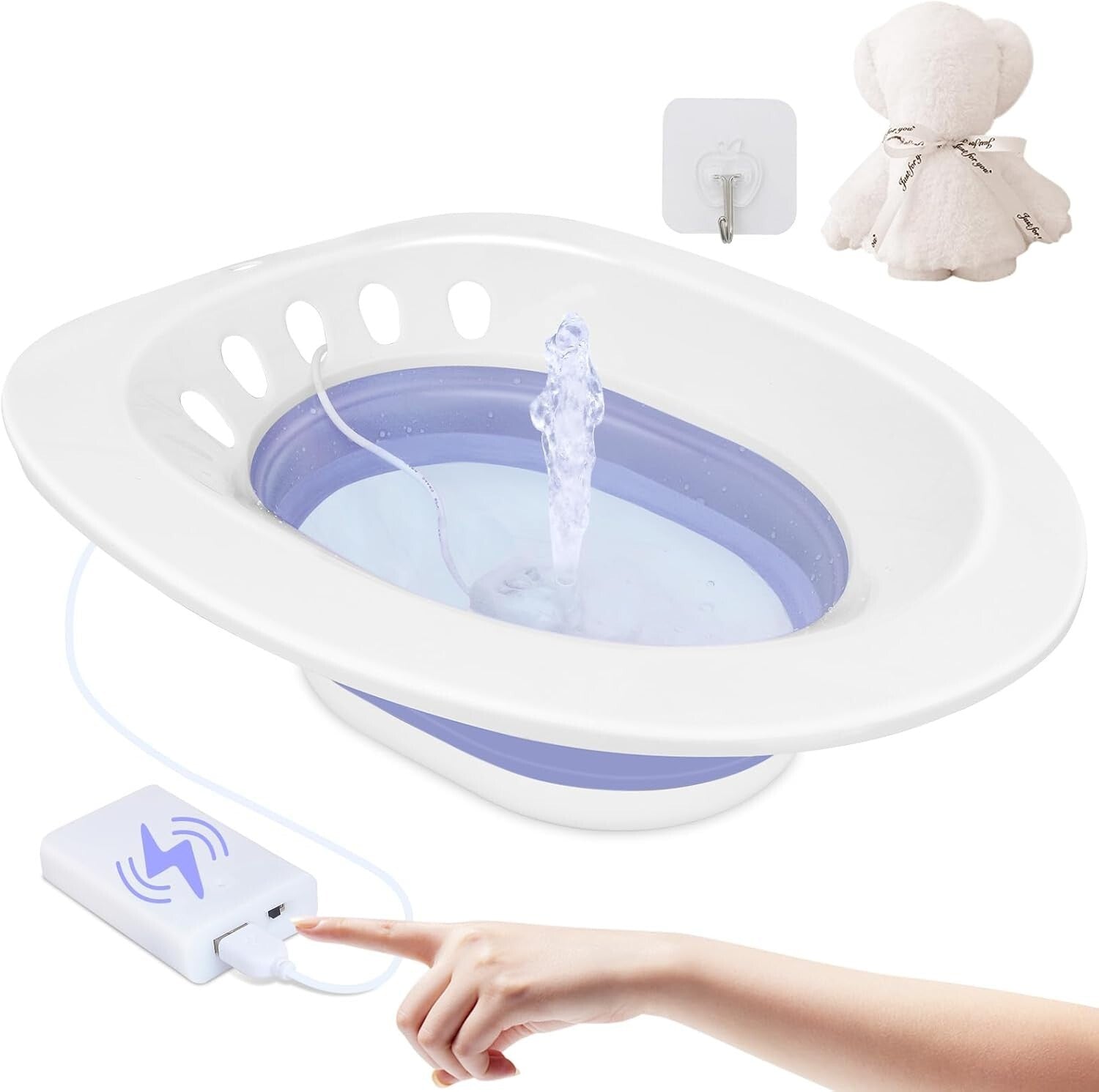 Electric Sitz Bath for Comfort & Healing – Ideal for Hemorrhoids & Postpartum