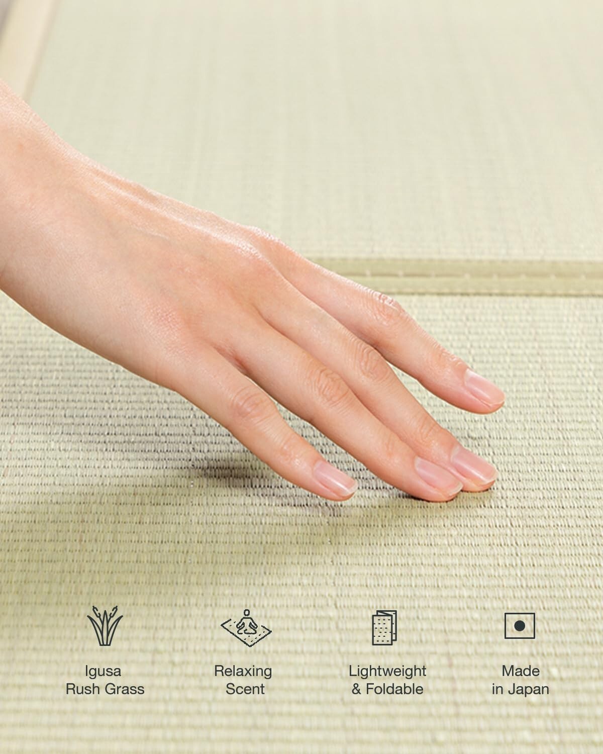 Traditional Rush Grass Tatami Mattress - Supportive Twin XL Sleeping Surface