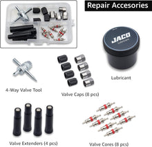 Load image into Gallery viewer, 50-Piece JACO Tire Repair Kit with Hard Case – Essential Roadside Emergency Tool