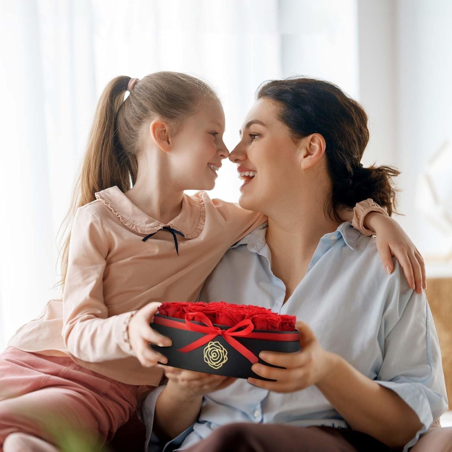 Forever Roses Gift Box: 16 Grade A Red Blooms, 2-3 Year Lifespan, No Maintenance