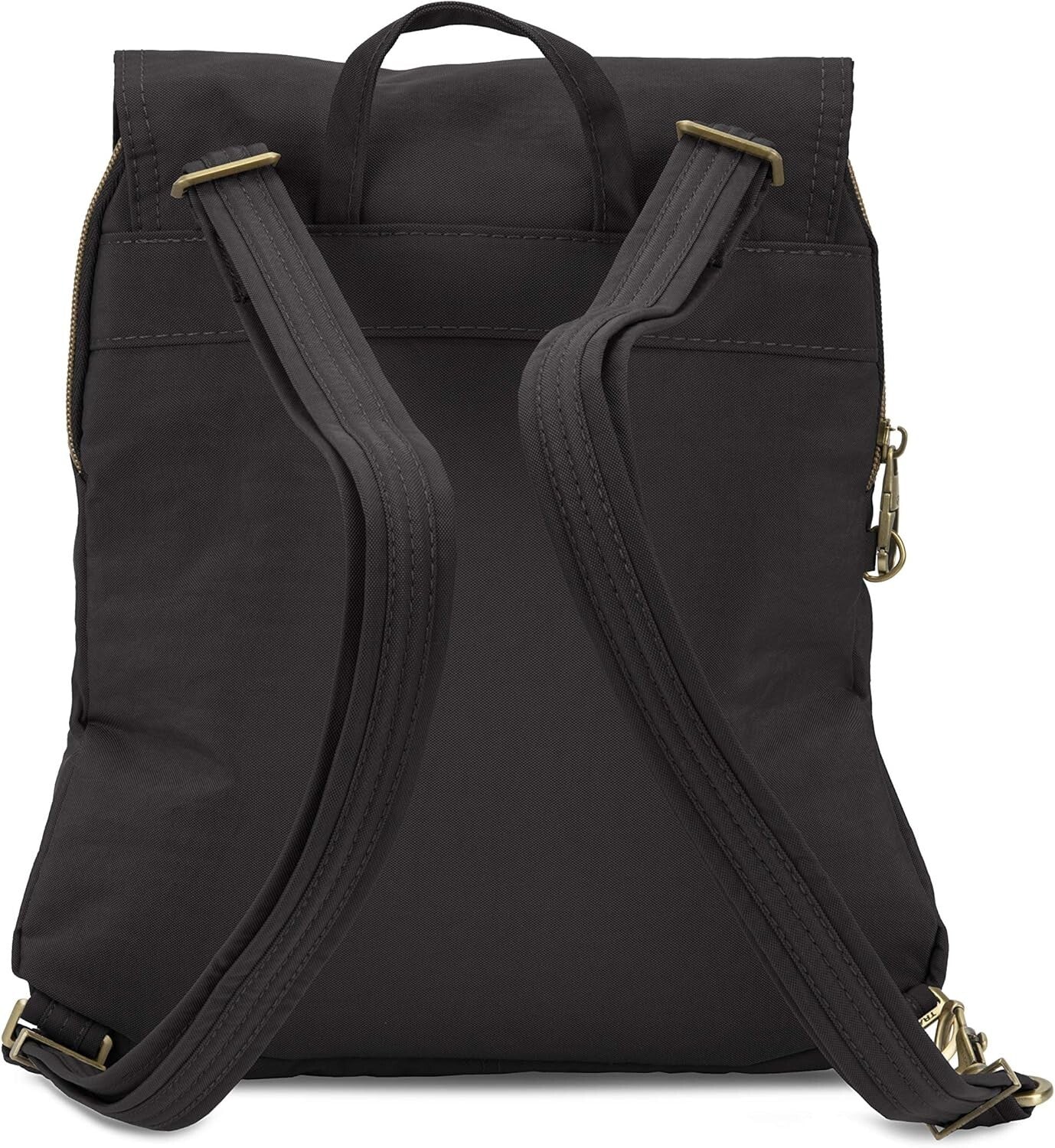 Stylish Slim Anti-Theft Backpack with RFID Slots and Zippered Compartment