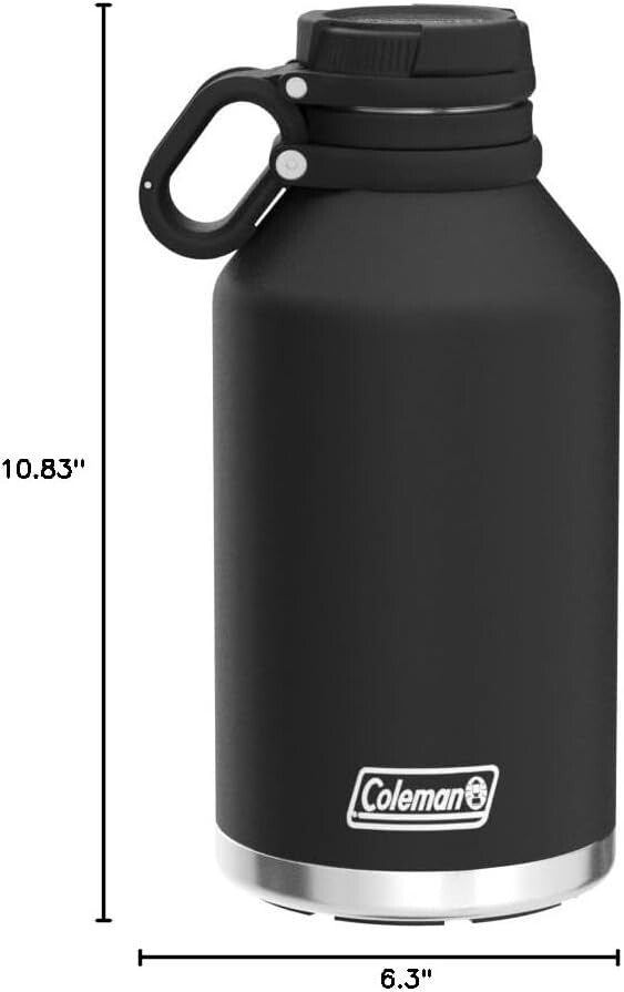 64 oz Stainless Steel Insulated Growler with Flip Top - Ultimate Beverage Keeper