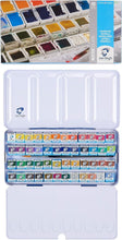 Load image into Gallery viewer, Artist-Level 48-Pan Watercolors in Metal Box - High Lightfastness &amp; Easy to Use