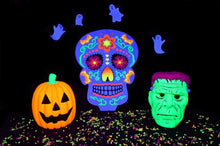 Load image into Gallery viewer, Vibrant UV Reactive Acrylic Paint Set – 8 Non-Toxic Colors for Safe Creativity