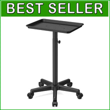 Load image into Gallery viewer, Durable Aluminum Salon Tray with 360° Swivel Wheels - Ideal for Professionals
