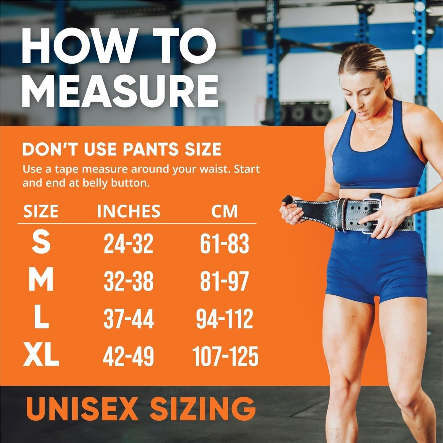 Durable 5mm Leather Weightlifting Belt - Comfort & Support for Weight Training