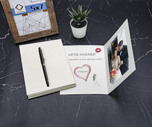 Load image into Gallery viewer, Modern Ivory Cardboard Photo Folders, 100-Pack for Special Events and Home Decor