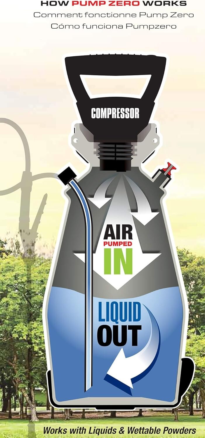 Teardrop Tank 2-Gallon Electric Sprayer - Lithium-Ion Power for Consistent Use