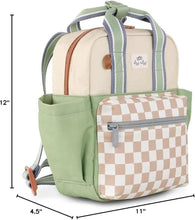 Load image into Gallery viewer, Toddler Backpack with Comfy Adjustable Straps &amp; Spacious Wipeable Interior - 11L