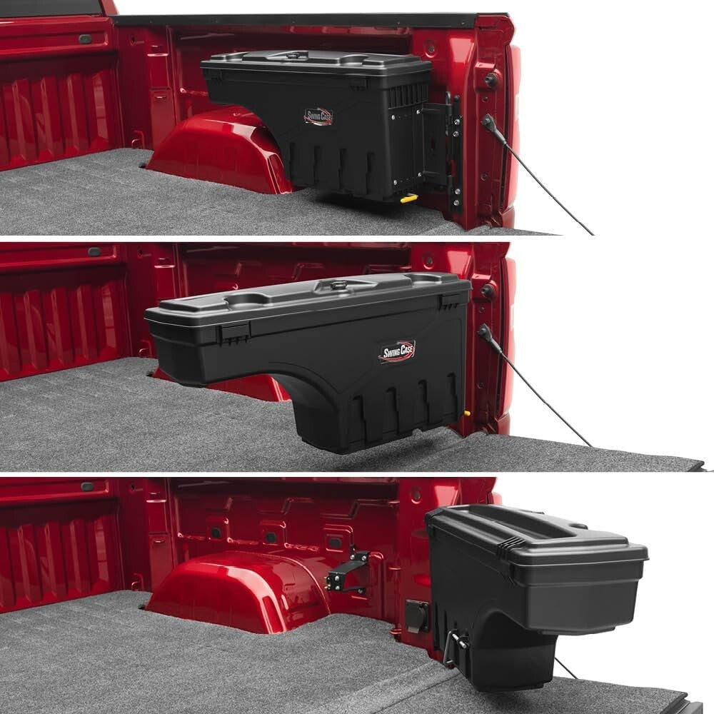 Sturdy Truck Bed Storage Box with Organizational Tray - Fits Chevy 2019-2023