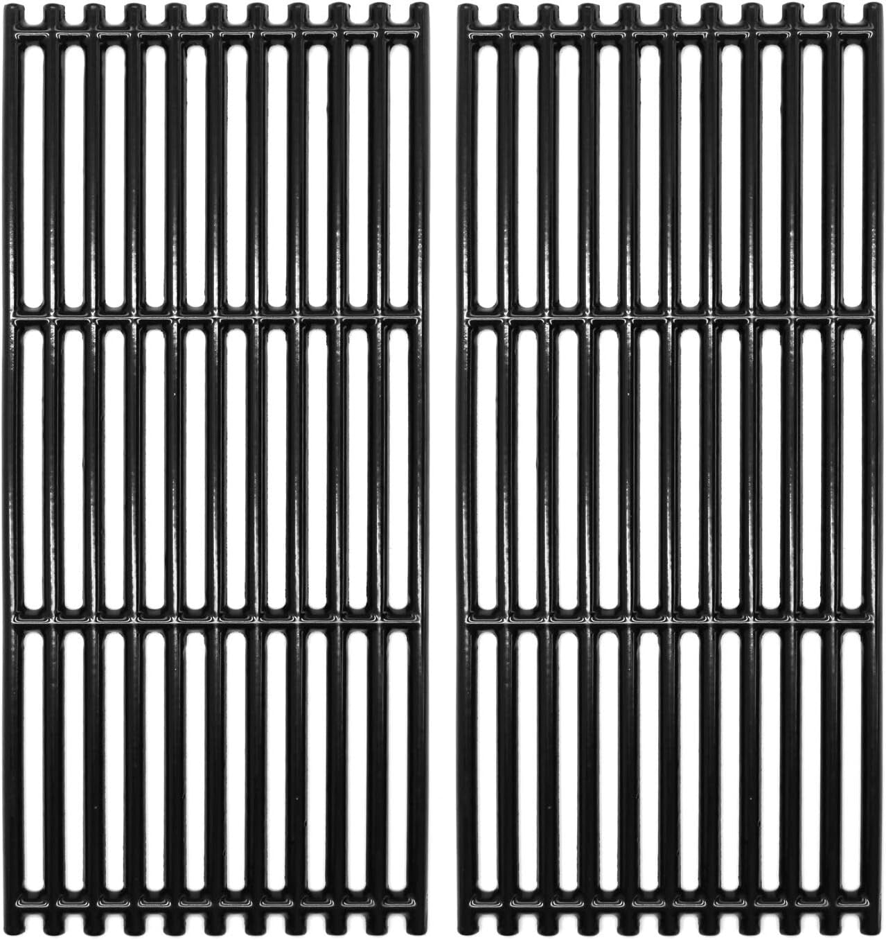 Effortless Cleanup with 18.25" Non-Stick Cast Iron Grill Grates for Charbroil