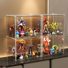 Load image into Gallery viewer, Versatile XL Stackable Plastic Storage Bins - Perfect for Helmets, Shoes &amp; More