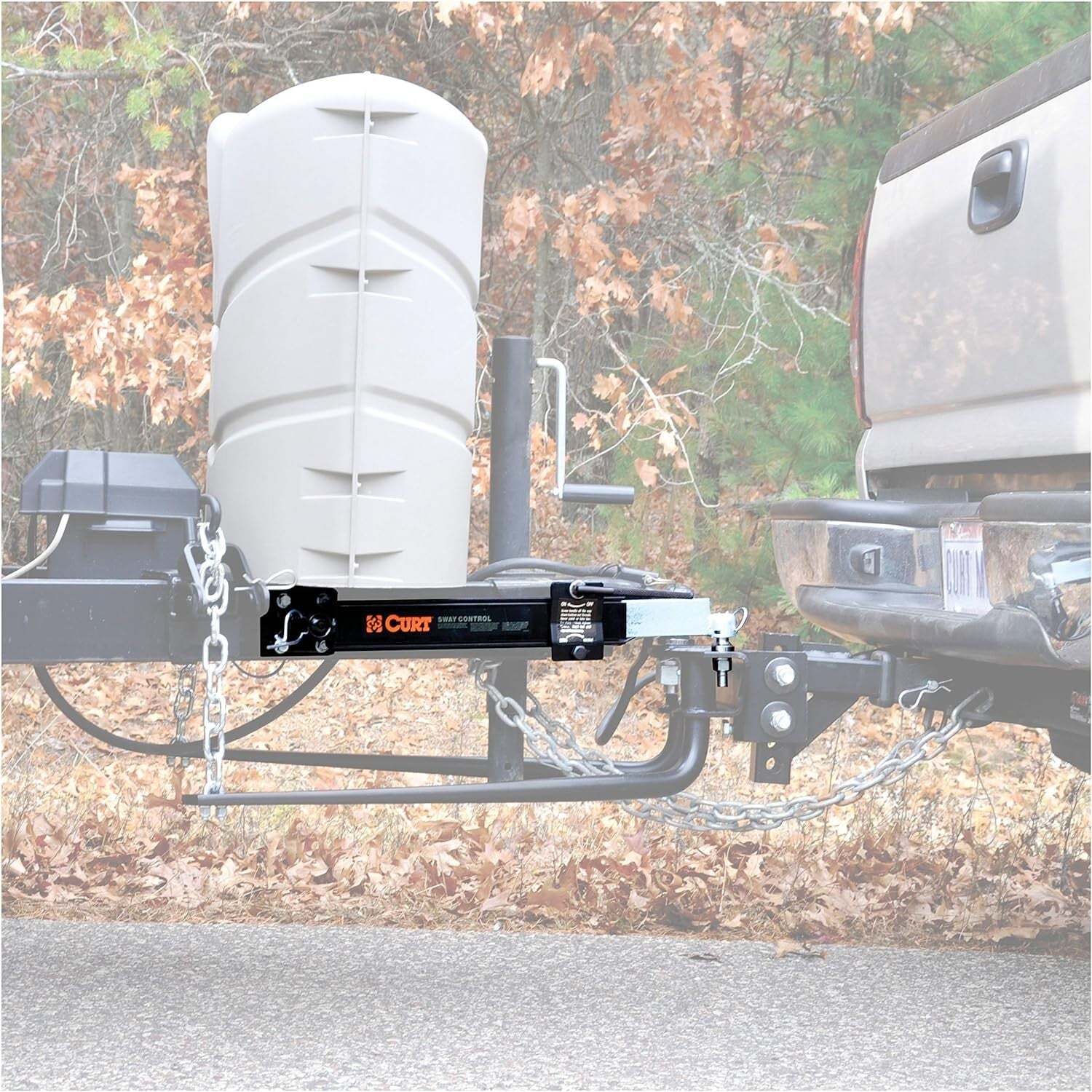 Durable Trailer Anti-Sway Bar Control Kit - Enhanced Stability for Safe Towing