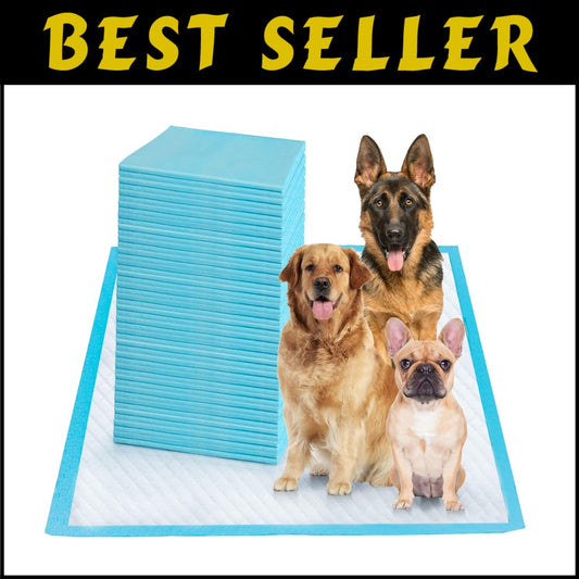 Leak-Proof 36"x36" Pet Training Pads - Super Absorbent for All Pets, 150ct