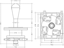 Load image into Gallery viewer, Classic Arcade Game DIY Kit for 2 Players - Complete Joystick &amp; Button Setup