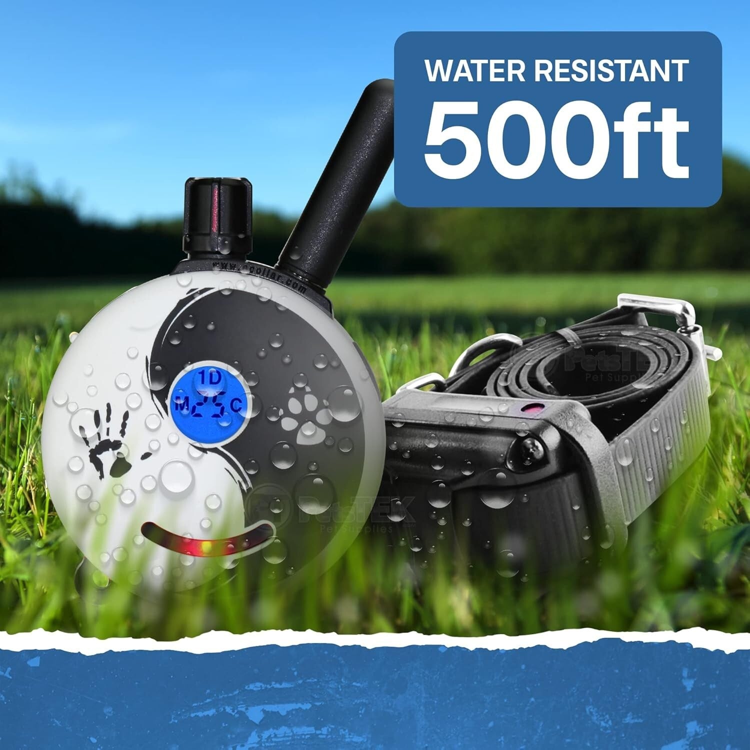ET-300 Zen Waterproof E-Collar for All Breeds - Fast Charging & Durable Design