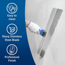 Load image into Gallery viewer, Versatile 24" Stainless Steel Spackle Tool - Ideal for Drywall Applications