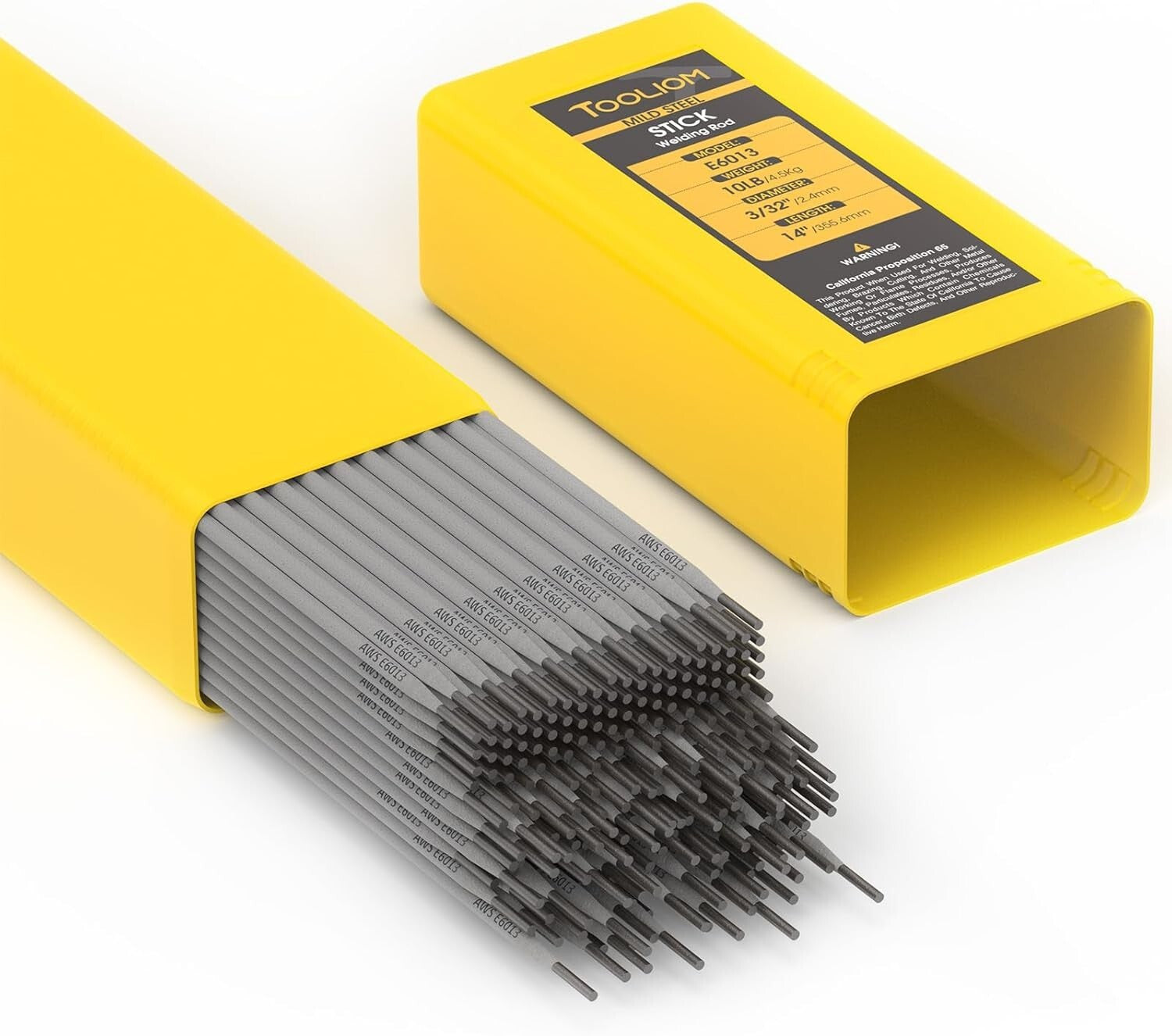 3/32" E6013 Carbon Steel Welding Rods - 10LB Pack for Reliable Performance